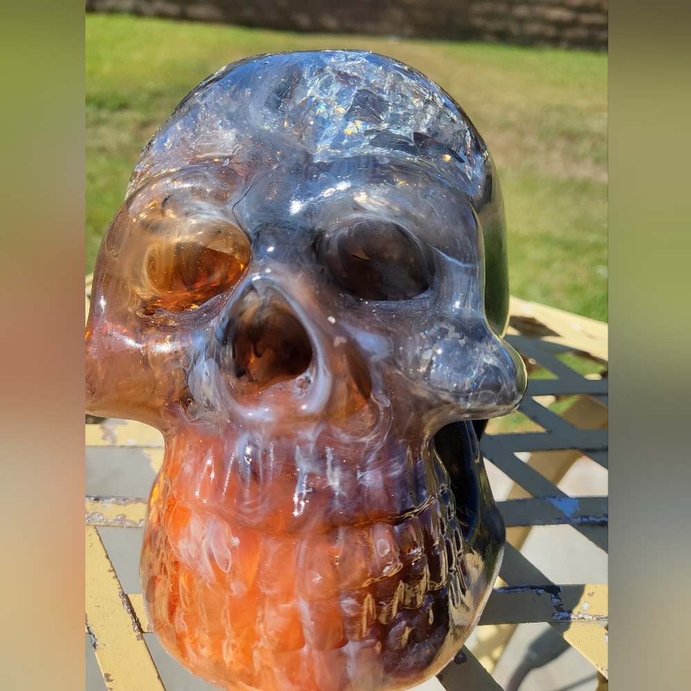 Starfire resin skull